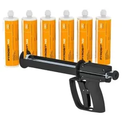 OBO 7203801 Brandschutzschaum Aktionspaket 2-Komponenten PU-Brandschutzschaum rostrot FBS-S+P