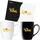 Brubaker Kaffeetasse 0,3 l Schwarz und Weiß 2 St.