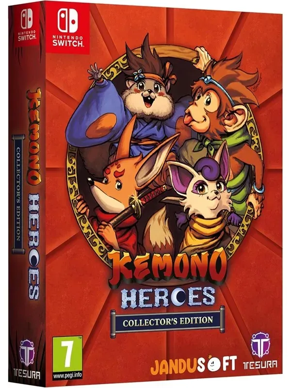 Kemono Heroes (Collector's Edition) - Nintendo Switch - Platformer - PEGI 7
