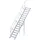 Euroline 510 Treppe 45° 600 mm Aluminium