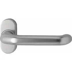 edi Feuerschutzdrückerlochteil 1300/2133 Alu.F12 gekr.4-KT.9mm - 1300/2133/12