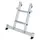 Günzburger Stufen-Glasreinigerleiter Unterteil 2 Stufen