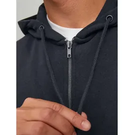 JACK & JONES Jjebradley Sweat Zip Hood Noos, (12249342-4385557) Black,