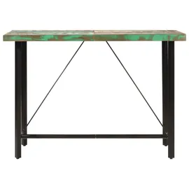 vidaXL Bartisch 150 x 70 x 107 cm Mehrfarbig