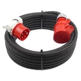 maxgo® CEE Verlängerung mit Winkelstecker 16A 5G2,5 5x2,5 H07RN-F 50m Elektro-Kabel, (5000 cm), 5x2.5mm2