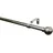 Ø 19 mm 120 - 210 cm edelstahl-optik