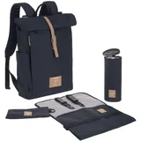 Lässig Green Label Rolltop Wickelrucksack Nacht Blau