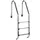 KWAD Edelstahlleiter silber 120 cm