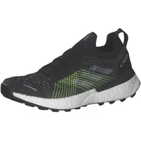 Adidas Terrex Two Ultra Primeblue Trailrunning-schuhe - Core Black / Ftwr White / Solar Yellow - EU 37 1/3