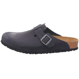 Birkenstock Boston Nubukleder geölt schwarz 46