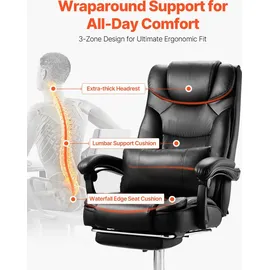 Vevor Chefsessel Kunstleder