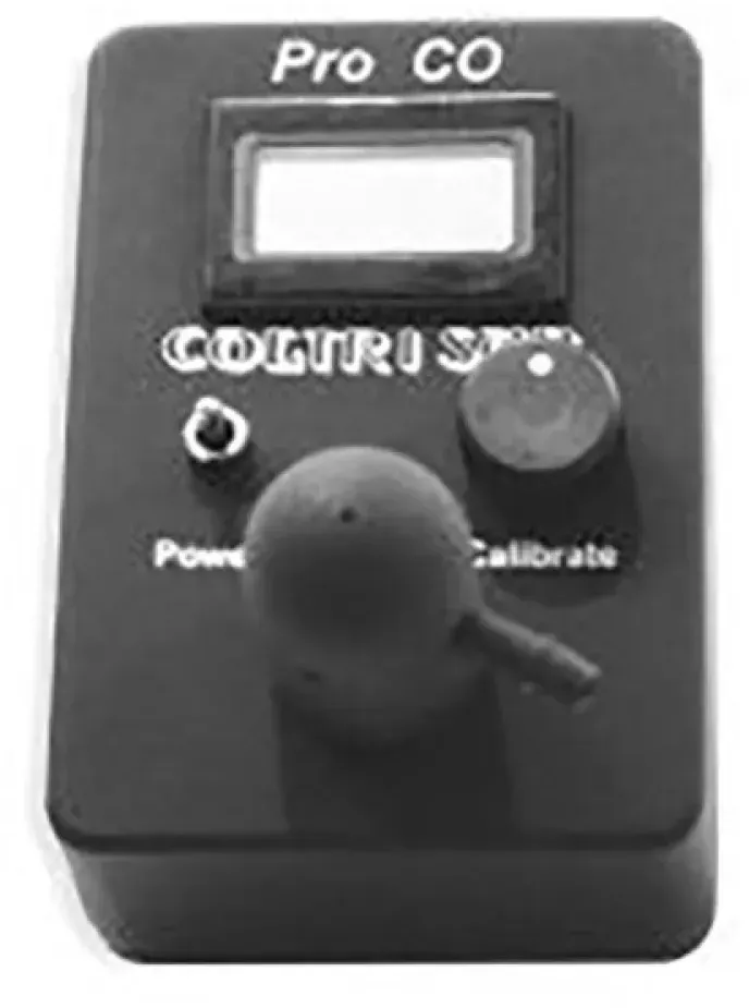 Coltri Pro Co Carbon Monoxide Analysator - Black - One Size