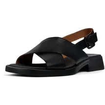 Camper Camper, Dana, Women Sandal, Black, 36, (EU)