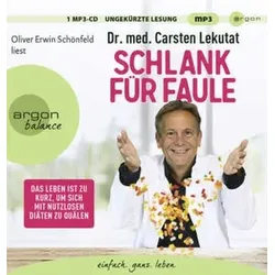 Schlank für Faule, 1 Audio-CD, 1 MP3