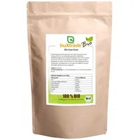 Buxtrade Bio Guar Gum | Guarkernmehl | E412 | glutenfrei | vegan | Bio | pflanzlich Verschiedene GRÖßEN (250 g)