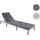 MCW MCW-A51 Sonnenliege 198 x 60 x 71 cm Grau