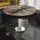 GGM Möbel Bistro Loungetisch Ø 60 x 41 cm Vintage Old/Edelstahl