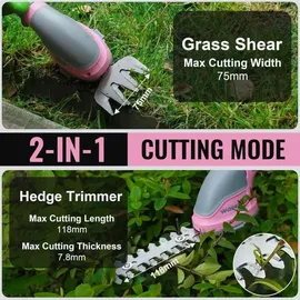 WorkPro Gartenschere inkl. 1 x 2,0 Ah