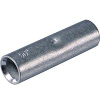 Helukabel 907815 Stoßverbinder 6.00mm2 Unisoliert Silber 100St.