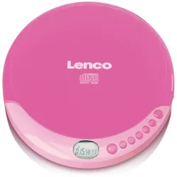Lenco CD-011 - CD-Player - pink