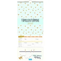 trotsch Trötsch Premium-Familienkalender Familientermine 2025: Wandkalender