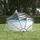 vidaXL Pool-Kuppel transparent 500x250 cm