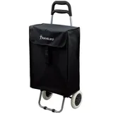 COFI 1453 45 L Einkauf Trolley Einkaufswagen Shopping Trolley Tasche Aluminium Stabil