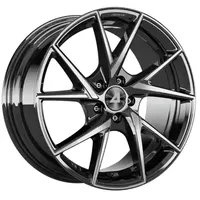 ALUTEC München ADX.01 7,0 x 17 5 x 100 ET48 Schwarz/Weiß