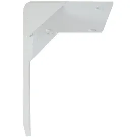 Mendler 2er-Set Deckenadapter für Kassetten-Markise T122 T123, Deckenmontage Halterung Adapter ~ weiß