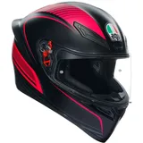 AGV K1 S Warmup Integralhelm - Matt Schwarz/Pink / XXL