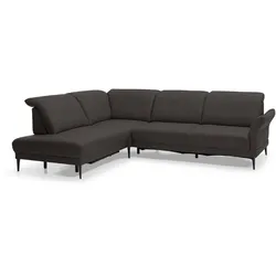 Musterring Ecksofa MR 1350 Leder Braun Schoko 229 x 297 cm