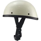 NZGMA ECE-zugelassener Motorradhelm, ultradünn, bequem, Schädelkappe, Kleiner Helm für Chopper Moped Roller Motorrad Mopeds Elektroroller