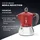 Bialetti Moka Induction 2 Tassen rot/silber