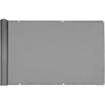 DETEX Balkonverkleidung 500 x 90 cm grau Polyester
