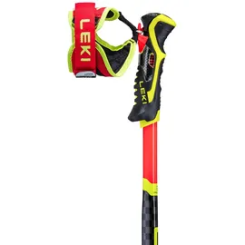 Leki WCR SL 3D - bright red/black/neonyellow 115 cm