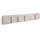 SKRAUT HOME Lowboard 309x50x35 cm Beige Holzwerkstoff