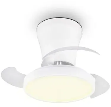 Reality Leuchten Deckenventilator Moss Kunststoff