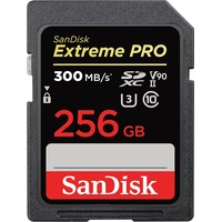SanDisk Extreme PRO R300/W260 SDXC 256GB, UHS-II U3, Class 10 (SDSDXDK-256G-GN4IN)