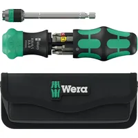 WERA Kraftform Kompakt 26 RA-R Bit-Schraubendreher 6-tlg. schwarz/grün