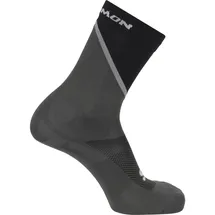 Salomon Pulse Crew Socken 1 Paar Schwarz/Grau 36-38