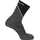 Salomon Pulse Crew Socken 1 Paar Schwarz/Grau 36-38