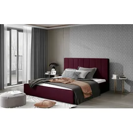 petits-meubles Boxspringbett 160 x 200 cm Grau