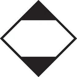 Gefahrgutaufkleber: Versandstücke, die begrenzte Mengen enthalten - 300x300x0.65 mm Magnetfolie