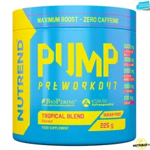 NUTREND Pump Pre-Workout Kaugummi Pulver 225 g