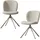 Tchibo Drehstuhl Femke Polyester beige 2er Set