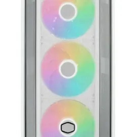 Cooler Master MasterBox 600 White Desktop, PC-Gehäuse weiß, Glasfenster