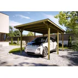 Weka Einzelcarport '606' kesseldruckimprägniert 300 x 500 cm