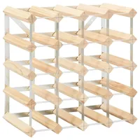 vidaXL Weinregal 22,5 x 41,5 x 22,5 cm Beige
