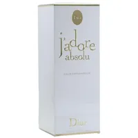 Dior J'Adore Absolu, Frauen, 75 ml, Nicht nachfüllbare Flasche, Magnolien, Jasmin, Rose, Orangenblüte