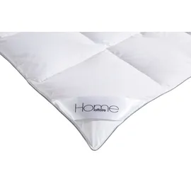 Home Affaire Daunenbettdecke HOME AFFAIRE "Tamins, Bettdecke 135x200 cm, 155x220 cm, Made in Germany", weiß, B:135cm L:200cm, Bezug: 100% Baumwolle. Füllung: 100% Daunen, Bettdecken, Sommer, Winter, Decke, Made in Germany, Allergiker geeignet (NOMITE)